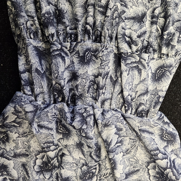Vintage Glamax 80s Floral Dress - Picture 6 of 6